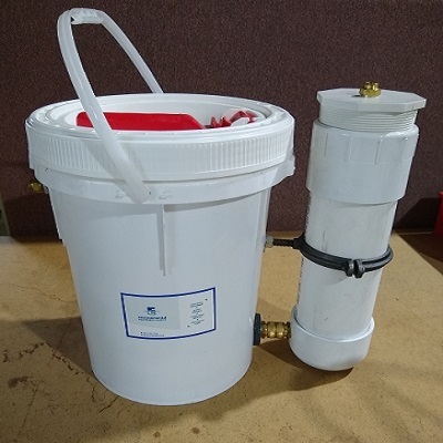 5 Gallon Carbon Bucket with Filter - Envisupply